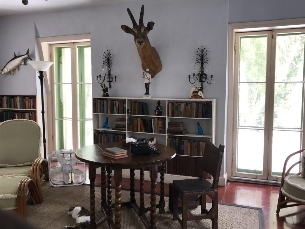 Ernest Hemingway's writing studio