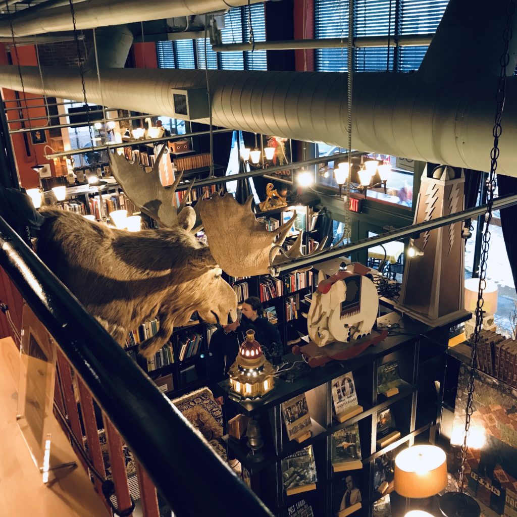 Second Floor of the Bookstore