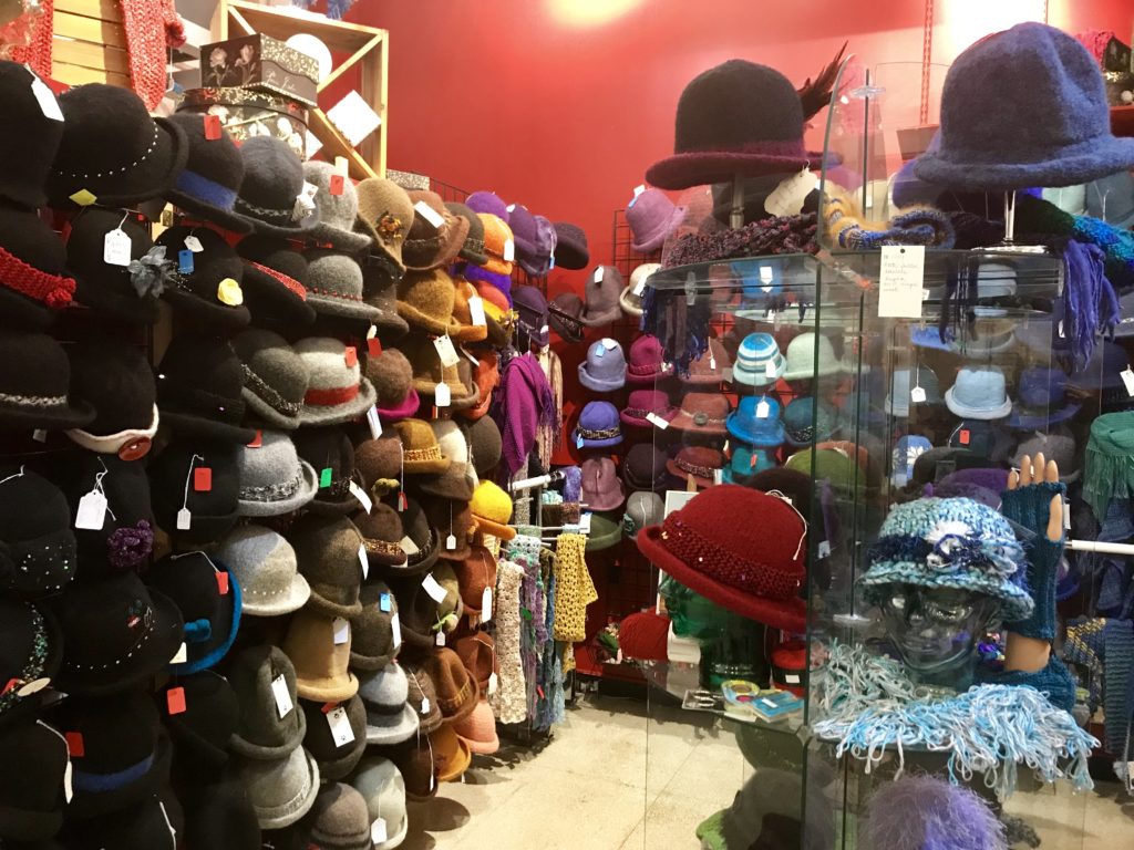 Hats in Asheville, N.C. 