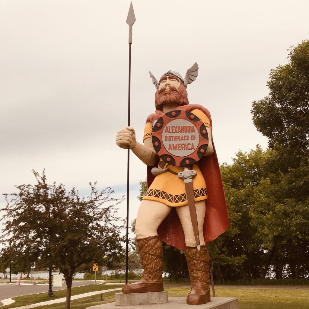 Big Viking Statue Alexandria Minnesota
