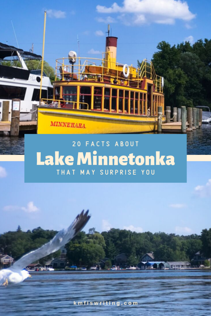 Lake Minnetonka Minnehaha Steam Boat and Segull