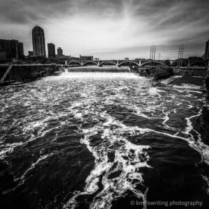 St. Anthony Falls Minneapolis Minnesota and Mississippi River