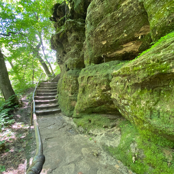 Minneopa State Park stairs