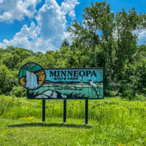 Minneopa State Park Sign