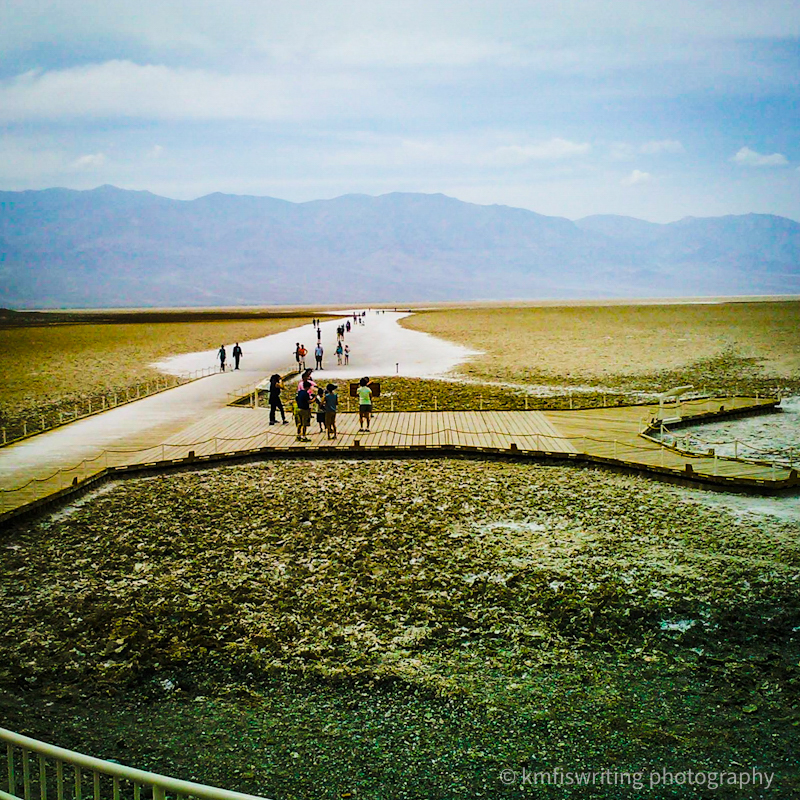 Badwater Basin Salt Flats in Death Valley