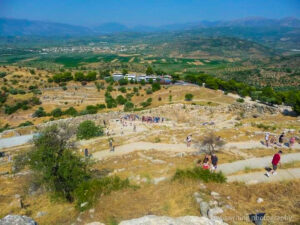 Mycenae ruins in Greece