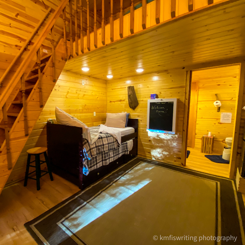 The Hermitage cabin near Glendalough State Park in Minnesota