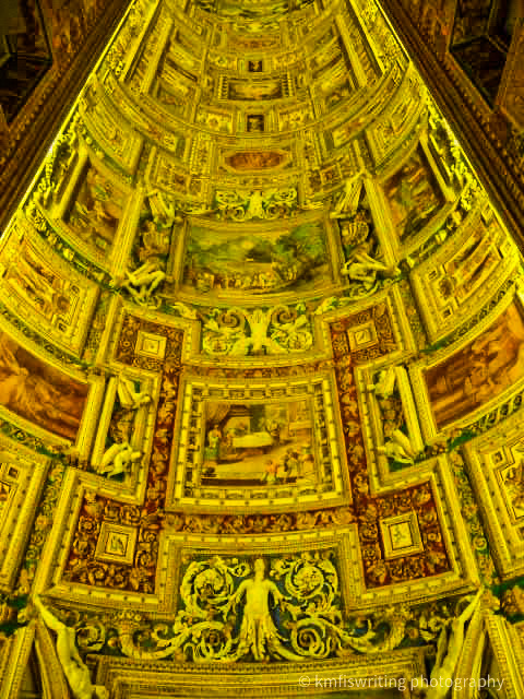 The Vatican ceiling
