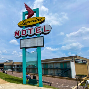 National Civil Rights Museum Lorraine Motel Sign Memphis Tennessee
