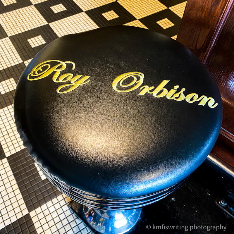 Roy Orbison chair at Sun Studio
