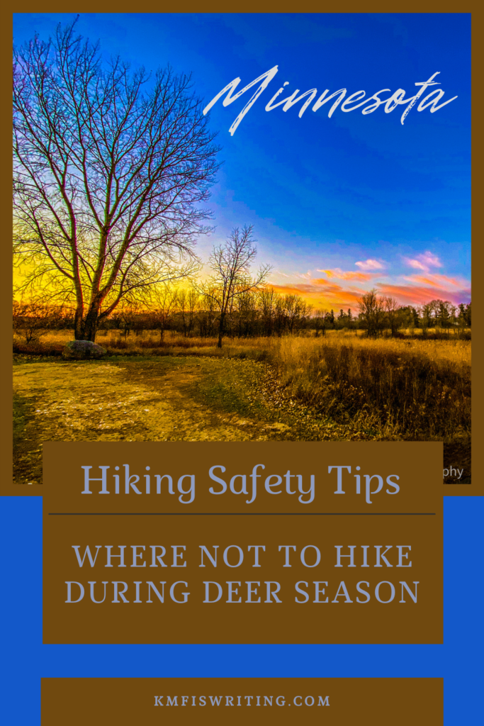 Hiking safety during deer season in Minnesota
