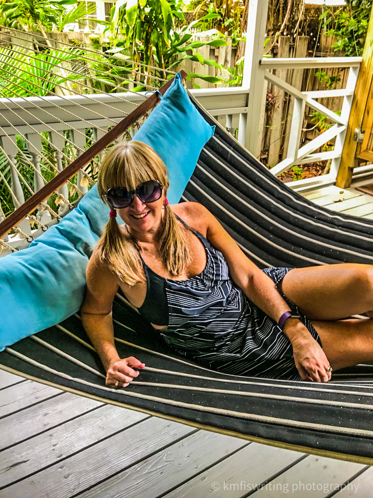 Eden House Key West best boutique hotel front hammock and outdoor shower