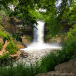 Minnehaha Falls best waterfalls in Twin Cities Minneapolis Minnesota