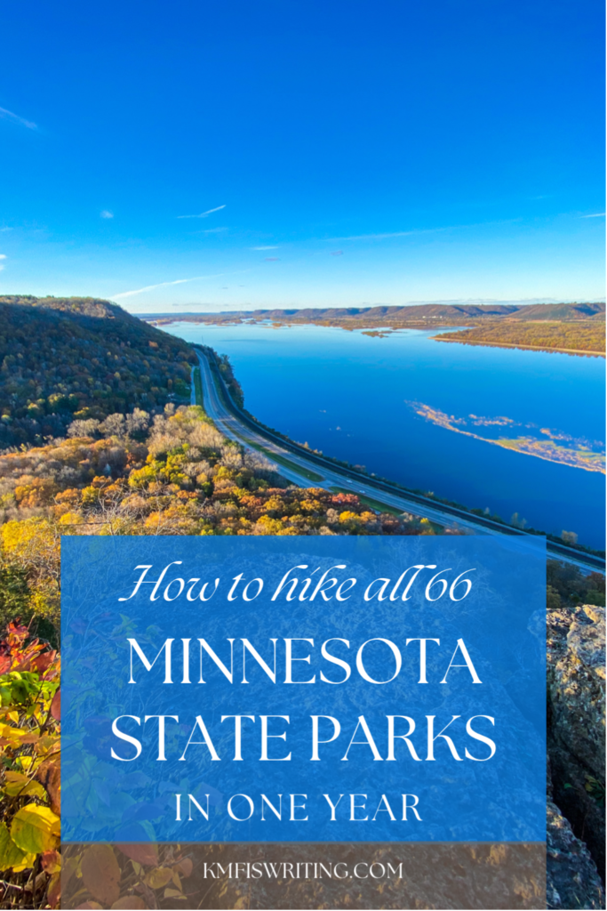 How to hike all Minnesota state parks in a year pin