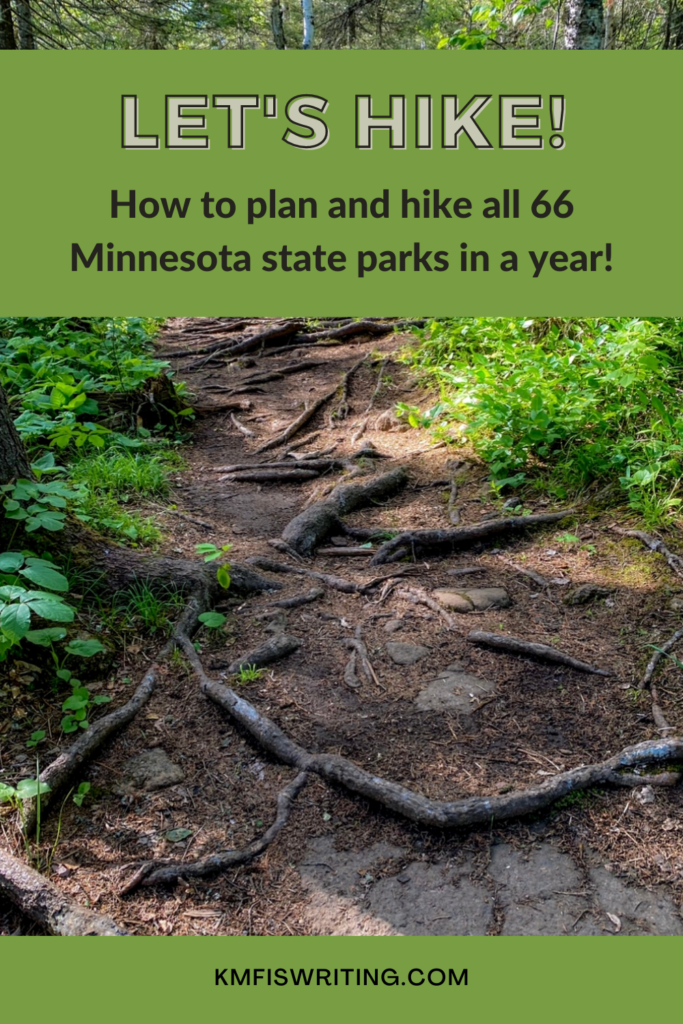 how to hike all 66 Minnesota state parks in a year