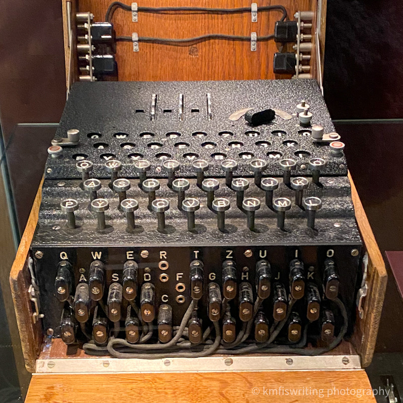Enigma machine at Bletchley Park