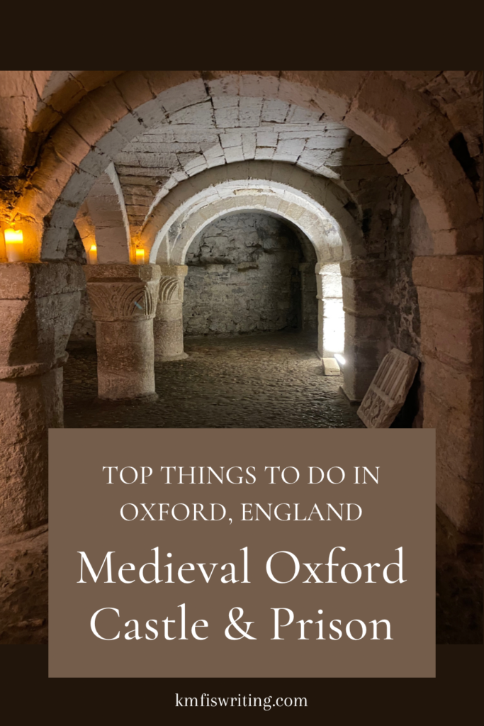 Tour the medieval Oxford Castle and Prison in England