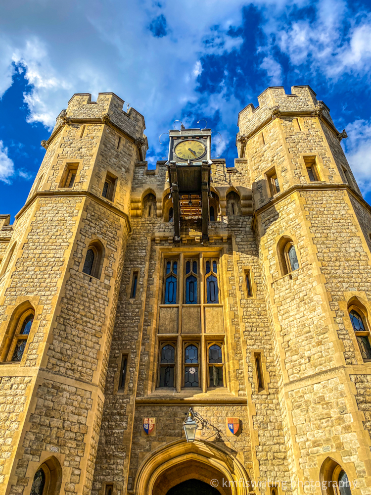 Tower of London in England famous castle and UNESCO historic site
