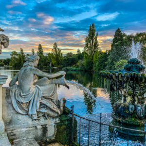 Italian Gardens Kensington Gardens in London England