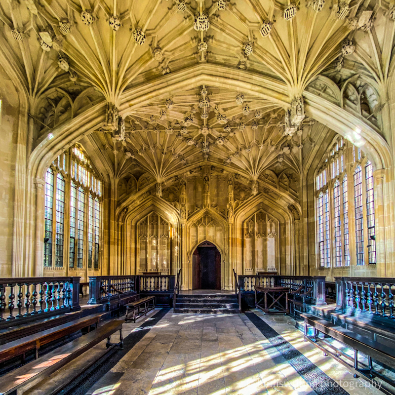 Divinity School at Oxford University in England Harry Potter filming location infirmary
