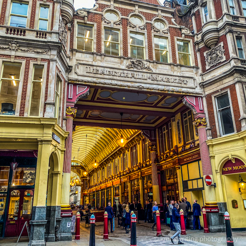 Leadenhall Market Harry Potter filming location London England