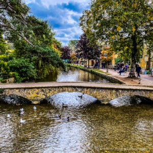 Cotswolds Bourton-on-the-Water England bridge