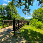 Bridge at Camden State Park in Minnesota