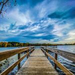 Moose Lake State Park best places to hike in Minnesota Echo Lake fishing pier