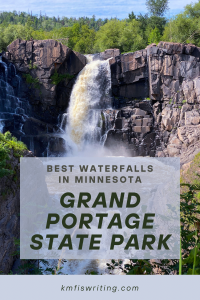 Best waterfalls in Minnesota - Grand Portage State Park - High Falls