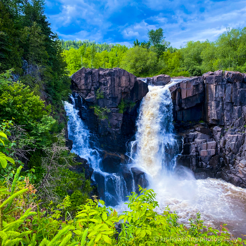 Grand Portage State Park High Falls tallest waterfall in Minnesota