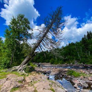Scenic hiking and views at Temperance River State Park in Minnesota