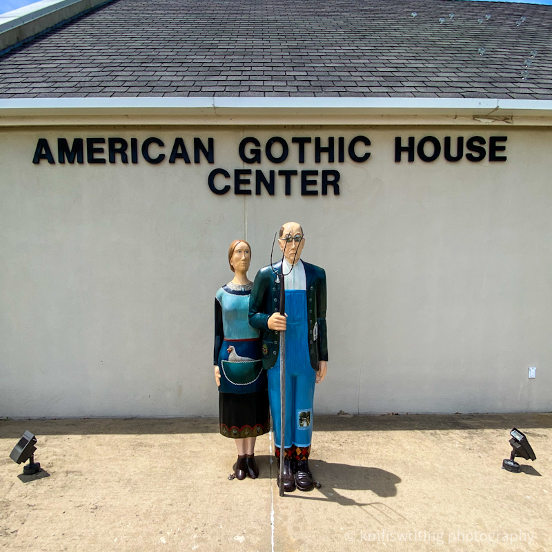 The iconic American Gothic House Center - best museum and roadside attraction in Iowa